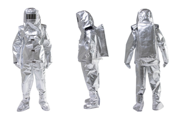 Мөнгөлөг галд тэсвэртэй хувцас