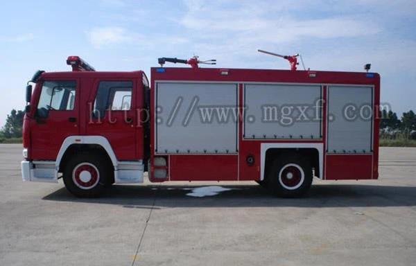 6000 литрийн хуурай нунтаг, хөөс, усны холимог галын машин