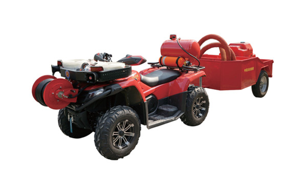 Гал унтраах роботтой ойн түймэр унтраах усны шахуургын чиргүүл